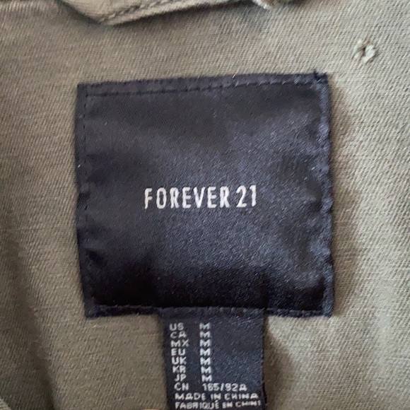 Green jean jacket - Picture 3 of 4